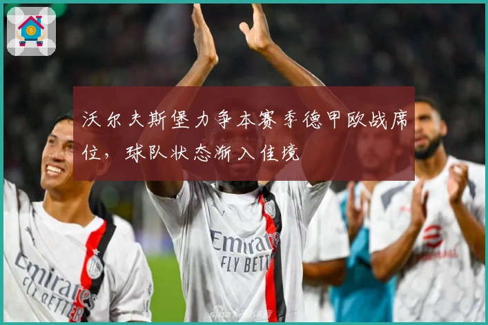 沃尔夫斯堡力争本赛季德甲欧战席位，球队状态渐入佳境